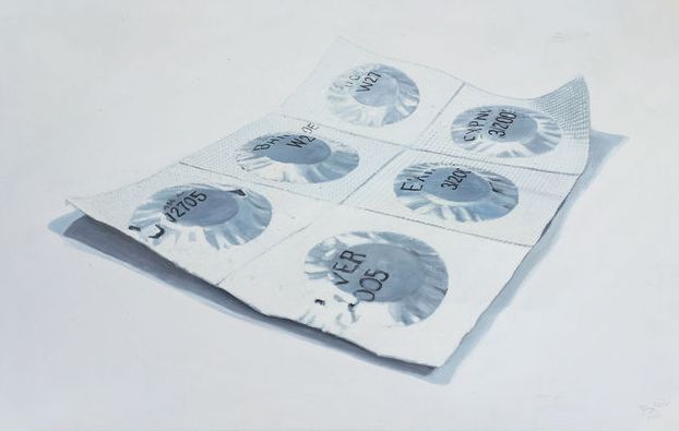 Unknown artist (signed Bakil) - Medical composition