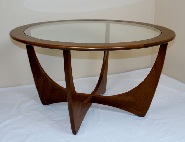 G-Plan- Teak and glass coffee table