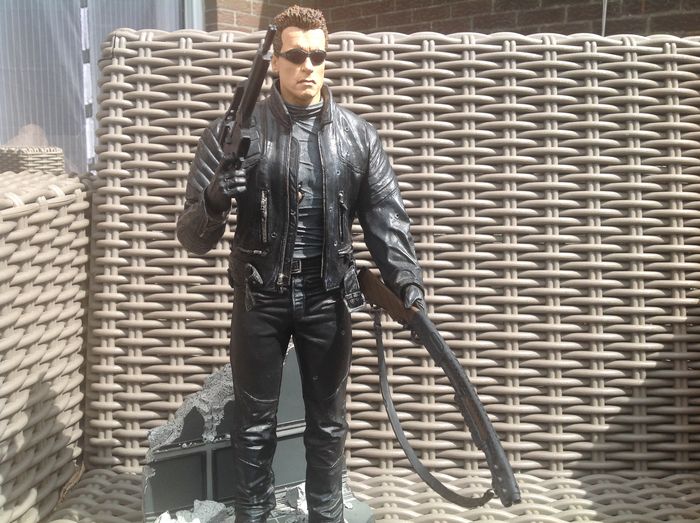 Terminator T3 - McFarlane - 12 inch/ 30 cm high - 2003 - Arnold Schwarzenegger as the T-850 Terminator in Rise of the Machines