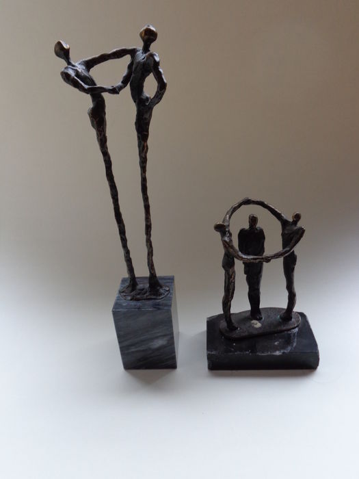 Corry Ammerlaan van Niekerk – 2 bronzed sculptures