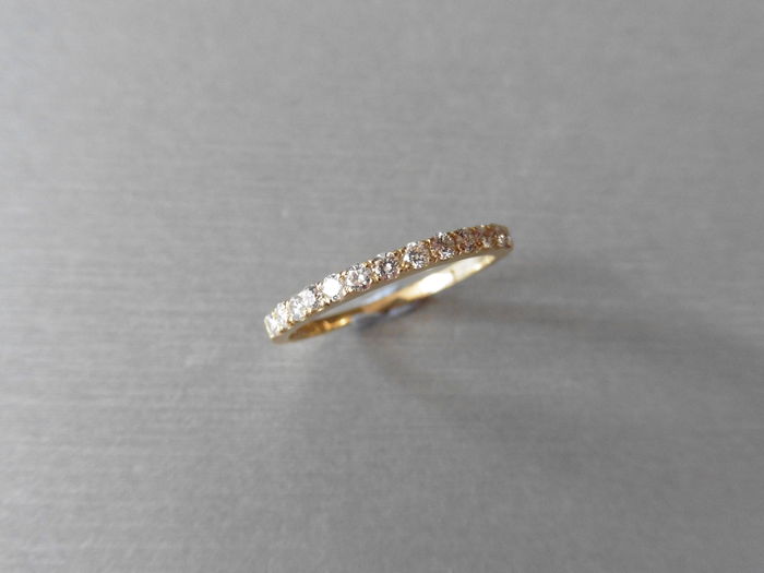 Diamond band ring – 0.38 ct