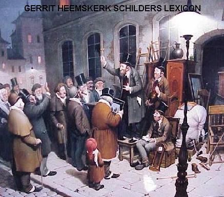 Heemskerk Lexicon Hollandse Schilderkunst, painters and auction results on a CD-rom