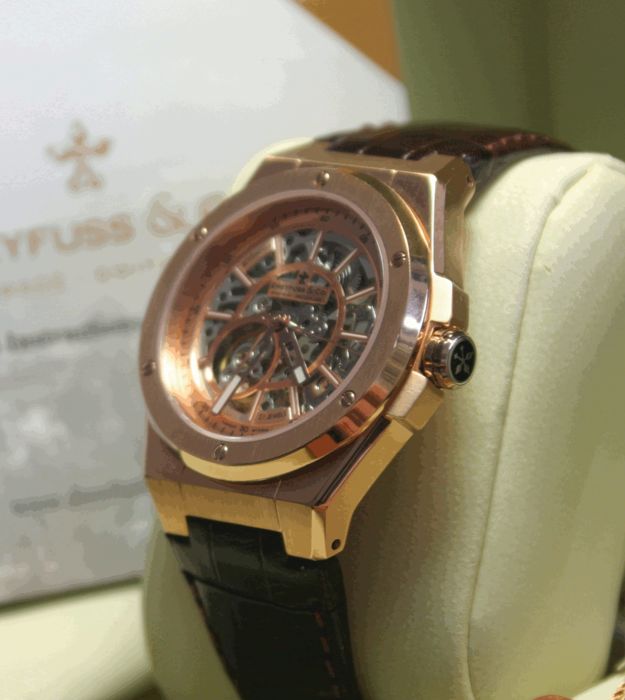 Dreyfuss & Co. Skeleton watch - wristwatch 2015