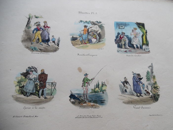 Gérard Fontallard - Bluettes - c. 1860