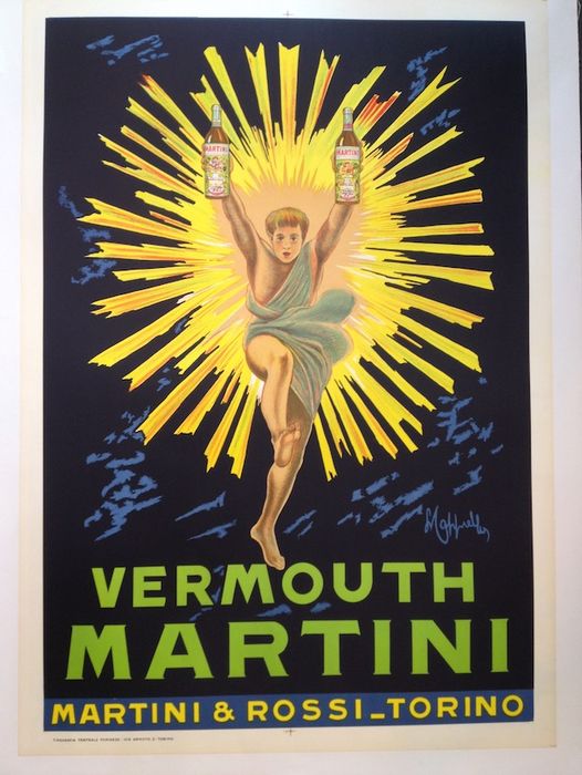 Original Martini poster by Cappiello Leonetto