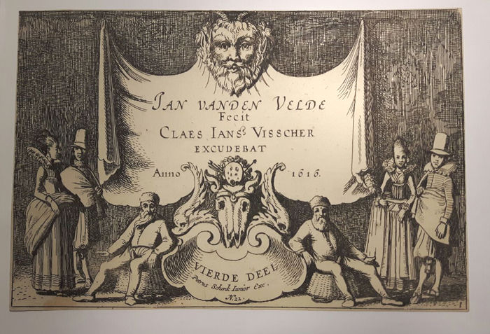 3 etchings by Jan van de Velde II (ca