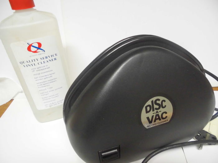 "Disc a Vac" Record Cleaner + Vinyl Cleaner