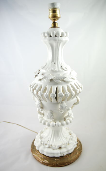 Manises ceramic lamp, Spain, Spain, from the 50s
