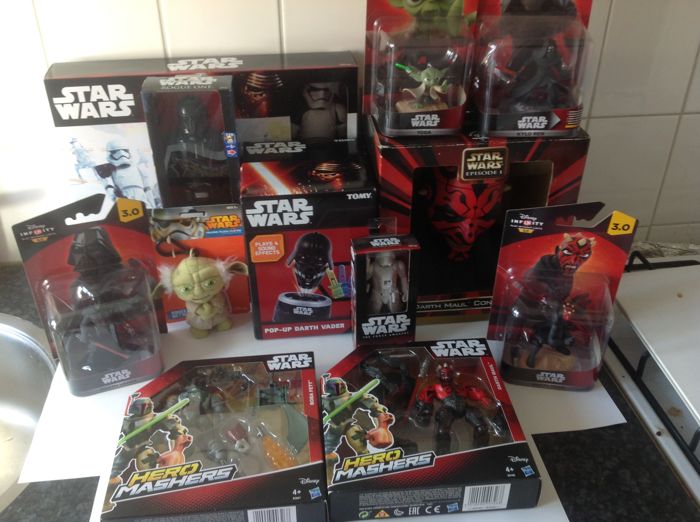 Star Wars toys collection