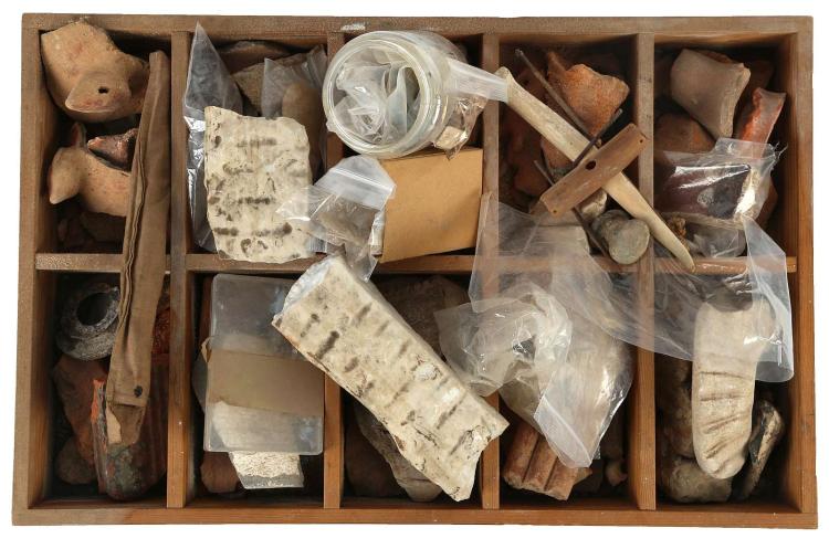 A COLLECTION OF ARCHAEOLOGICAL FRAGMENTS  Circa 2nd Century A.D