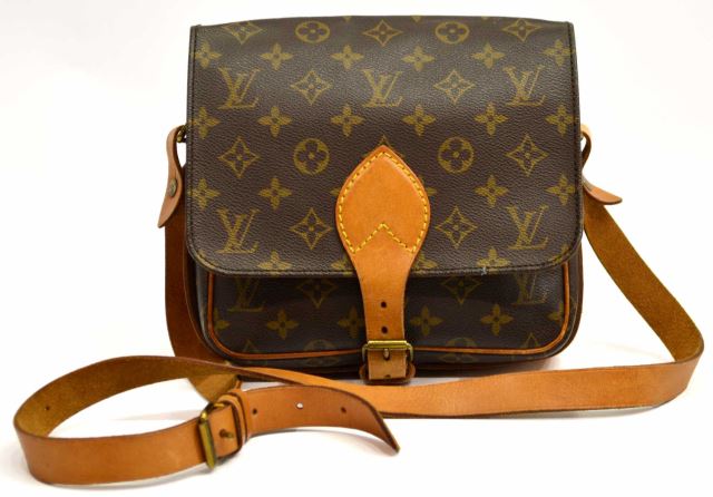 LOUIS VUITTON CARTOUCHIERE MONGRAM SHOULDER BAG