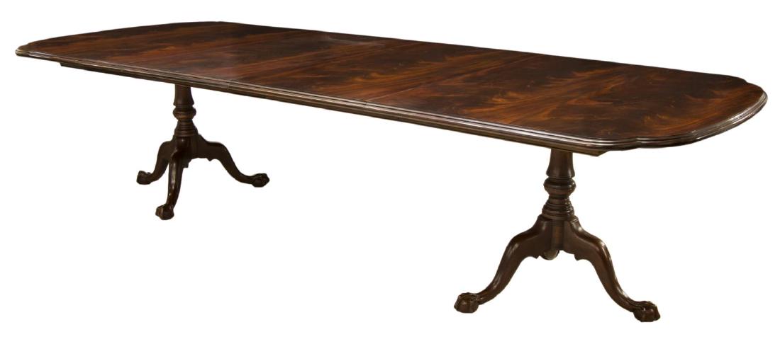 Henkel- harris flame mahogany dining table