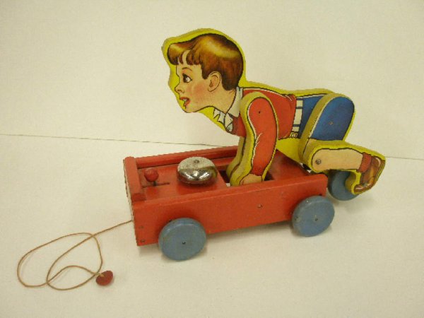 2118: Fisher Price Coaster Boy pull toy