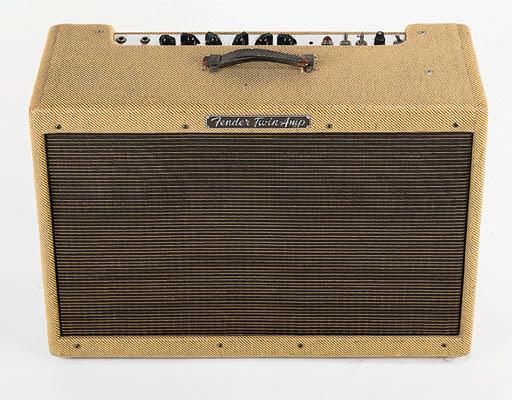 A late 1950s Fender Twin Amplifier