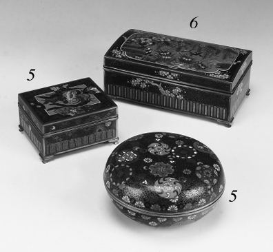 A Japanese cloisonne rectangular box and hinged cover