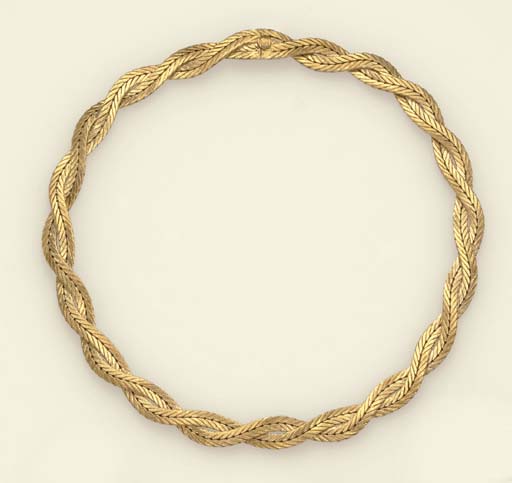A GOLD NECKLACE, BY MARIO BUCCELLATI