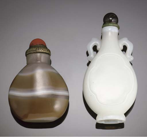 Nine various Chinese snuff bottles, 19th and 20th Century
