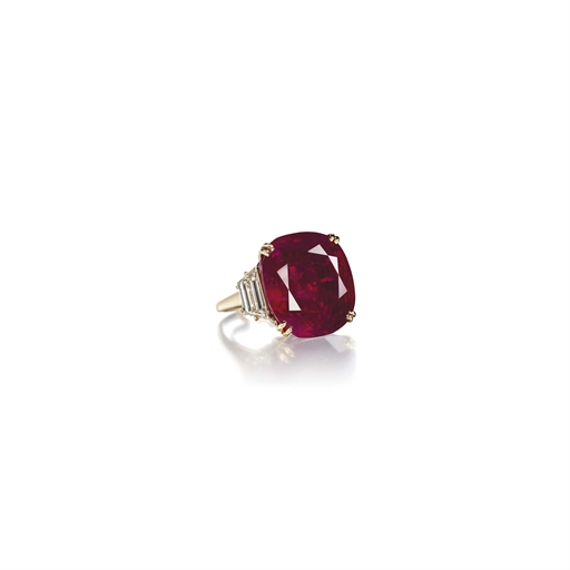 A Ruby and Diamond Ring, by Chaumet