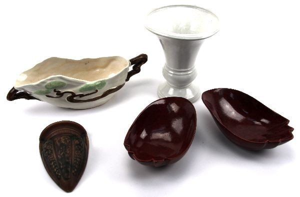 Lot of roseville pottery