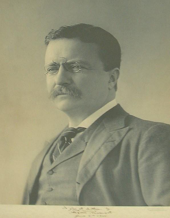 Theodore Roosevelt Signed Photograph