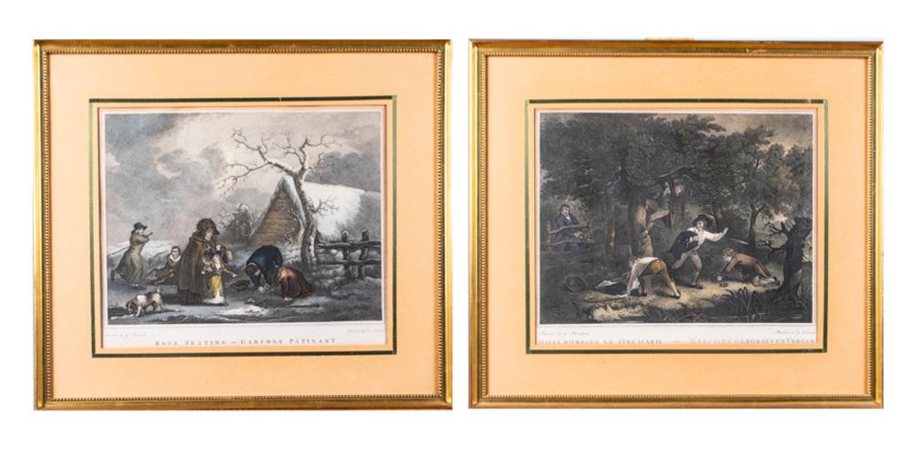 Pair of Prints After George Morland