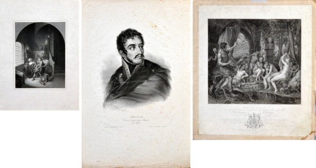 Three Prints (European School, 18th-19th Century)