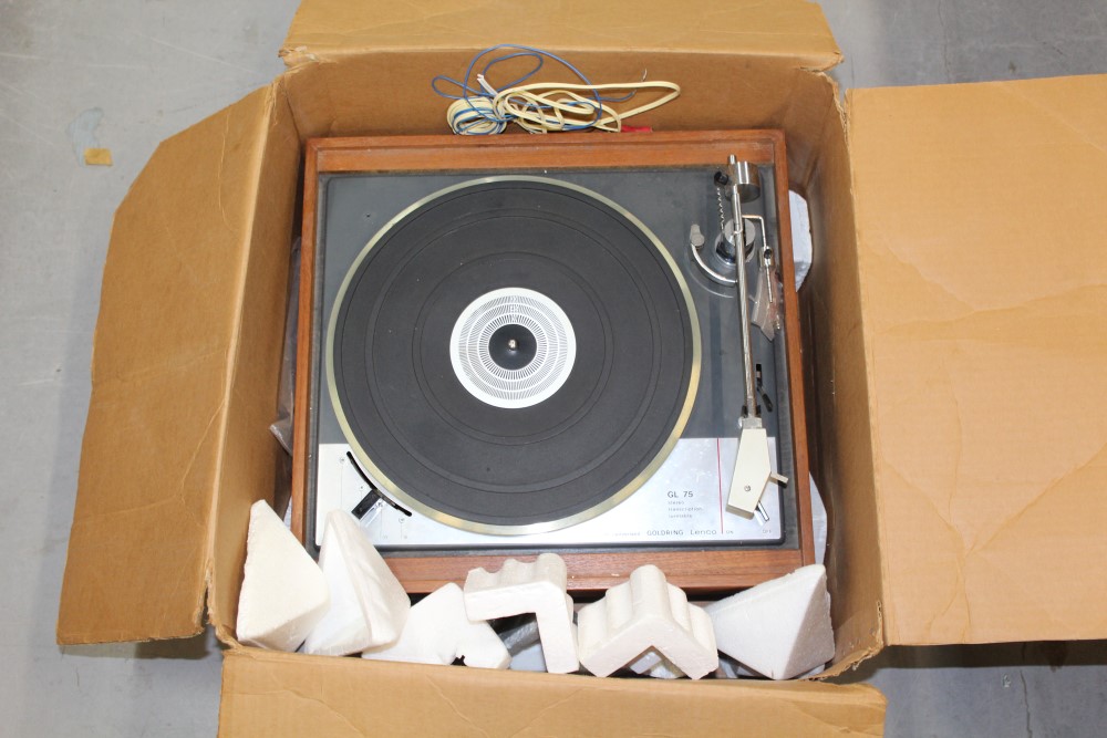 Goldring-Lenco 'GL75' transcription turntable unit