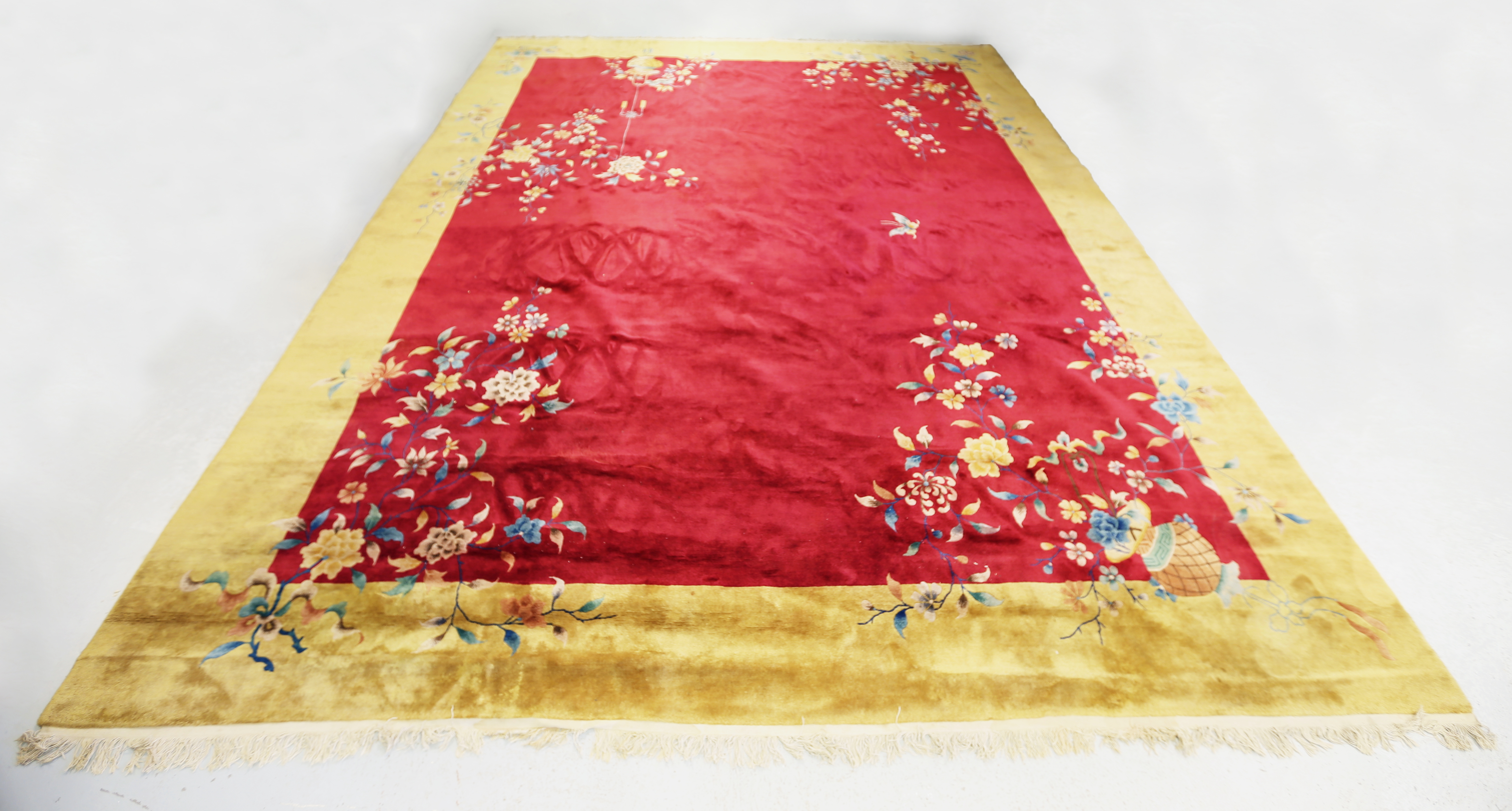 MATTA, textil, Kina, semi antik, 450X360 cm.