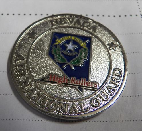 Nevada Air National Guard Coin