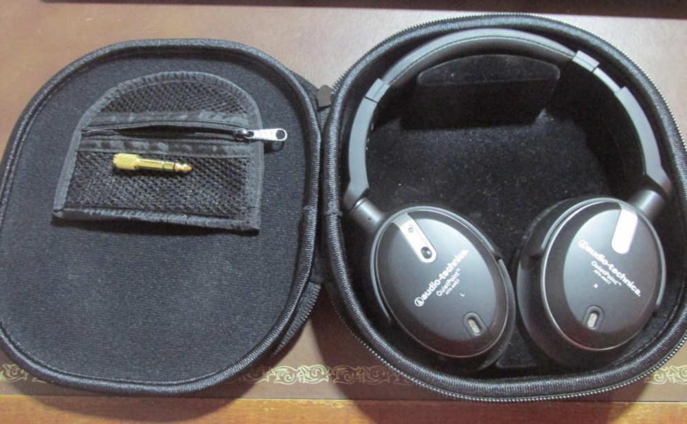 Audio Technica Noise Cancelling Headphones