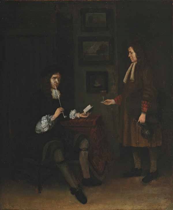 0072: Dutch Old Master School, oil on canvas