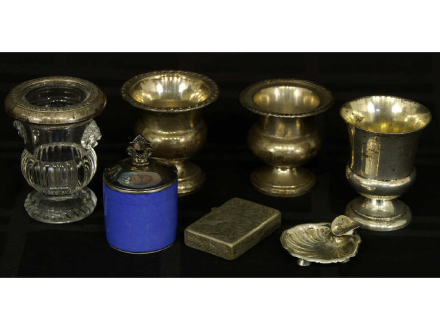 PIECE MIXED LOT OF SILVER
