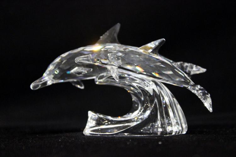 Swarovski Crystal Dolphins