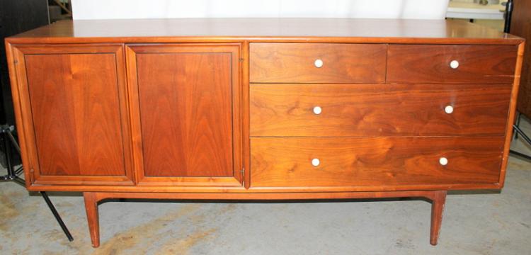 Declaration by Drexel Mid-Century Walnut Sideboard