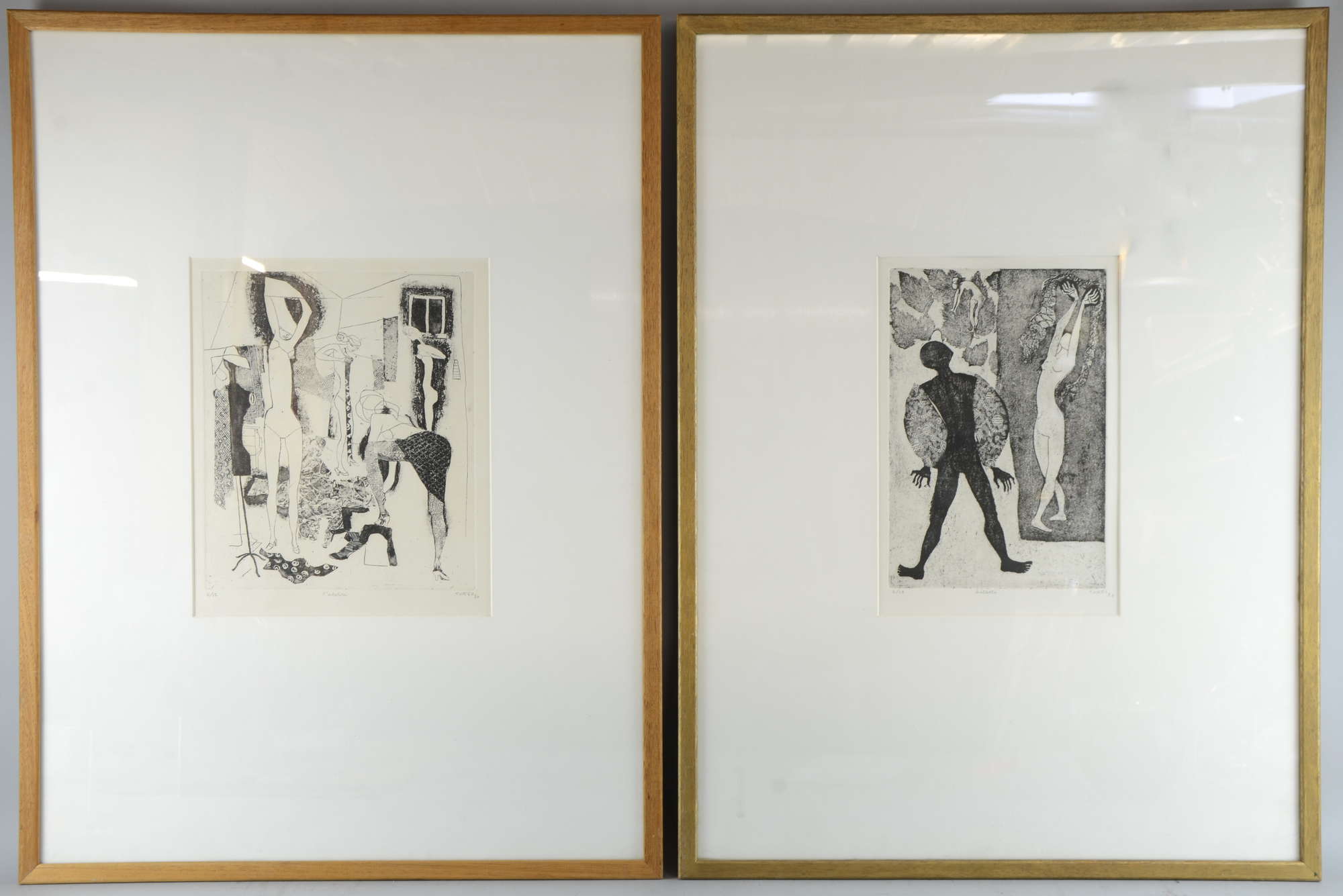 Two limited edition prints