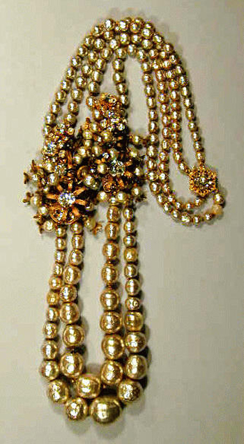 Miriam Haskell Pearl Necklace