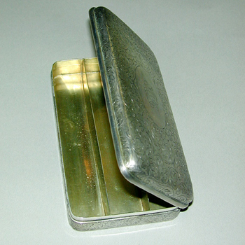 Tiffany & Co. Sterling Silver Cigarette Box