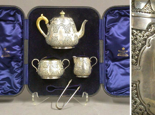Victorian Silver Tea Service