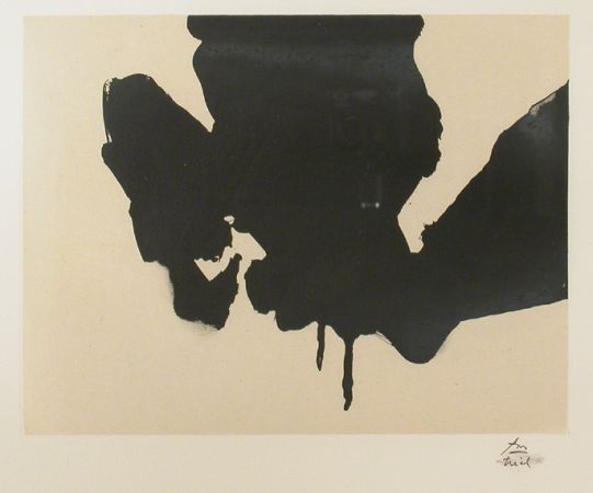 Robert Motherwell UNTITLED Lithograph
