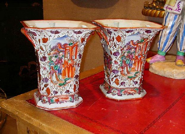 Pair of Chinese Porcelain Vases