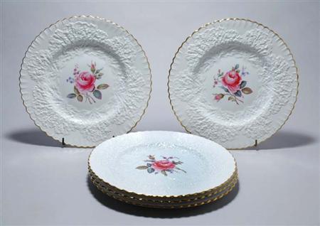 Set of Twelve Spode Porcelain Dinner Plates