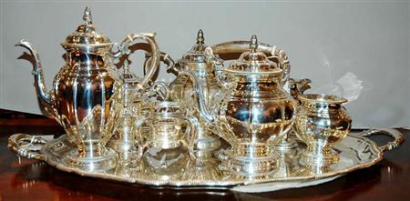 Gorham Sterling Silver Coffee and Tea Service