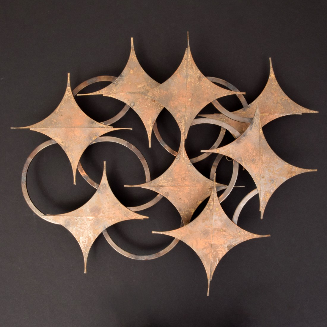 Brutalist Wall Sculpture, Manner of Marc Weinstein