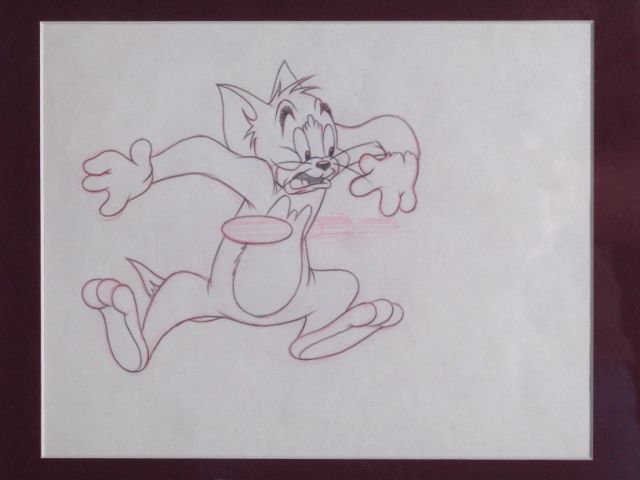 1948 'Tom & Jerry' Original Animation Drawing
