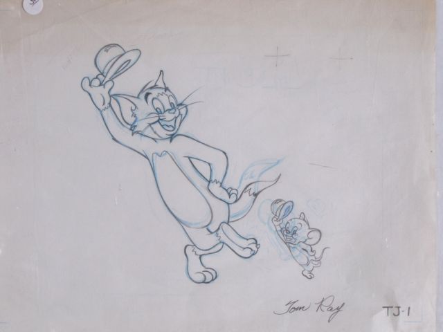 1970's Tom and Jerry Original Production Drawing