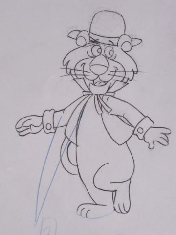 Three, Vintage Animation Production Drawings
