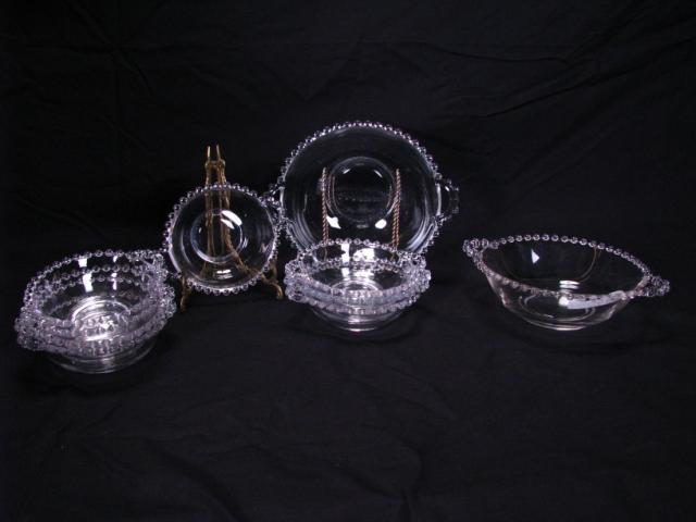 Candlewick Glass Berry Set