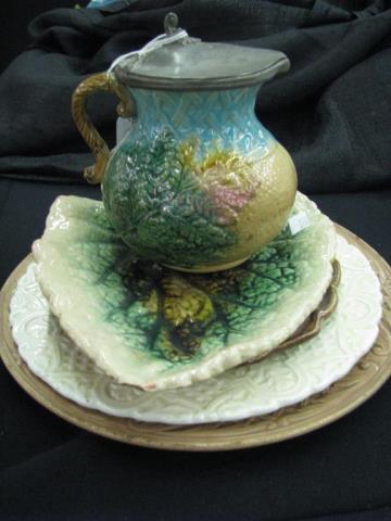 Group of Majolica Pottery