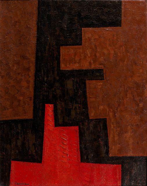 Jean LEPPIEN (1910 - 1991) COMPOSITION, 1959