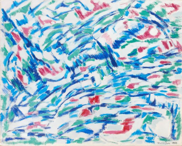 Elvire JAN (1904-1996) COMPOSITION, 1959